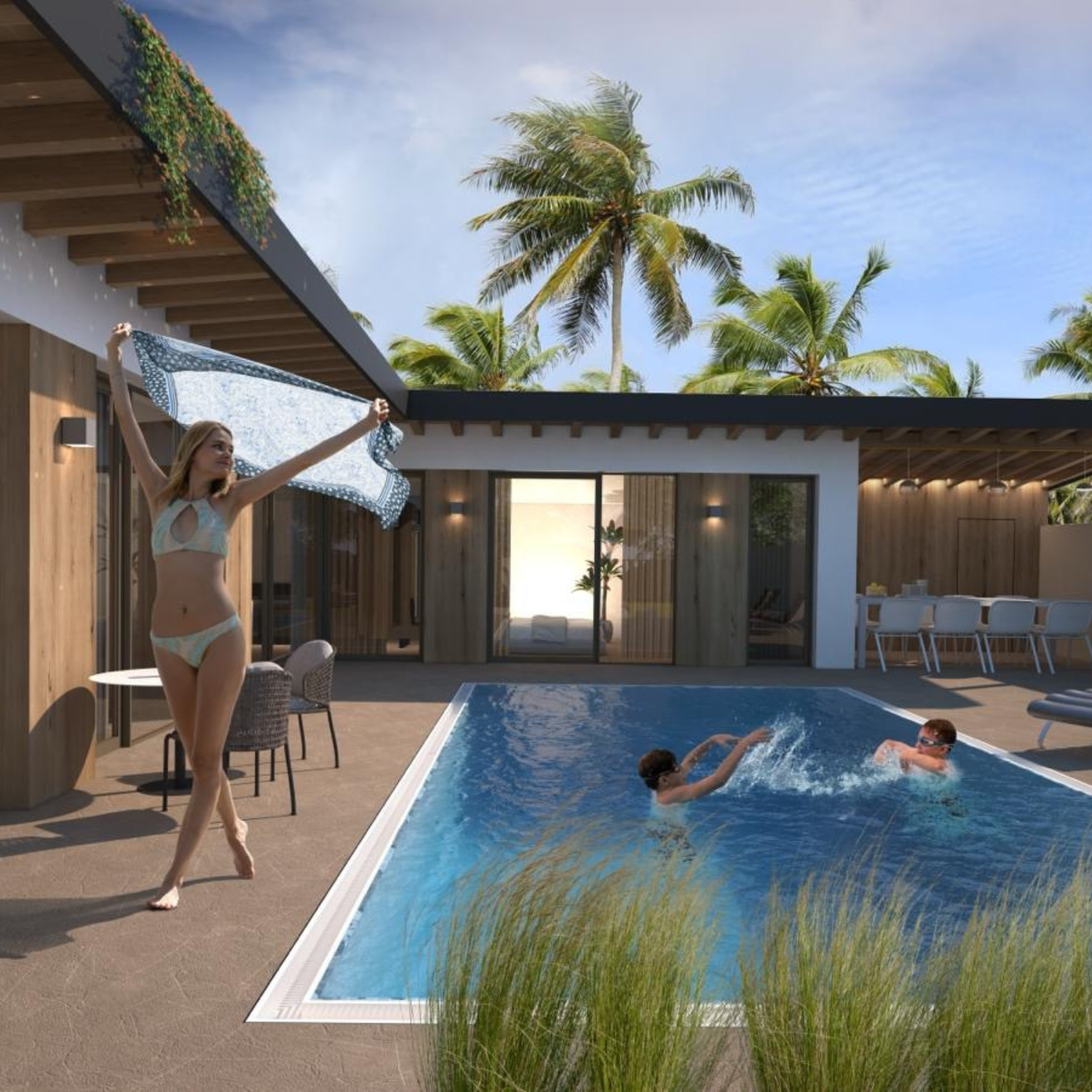 Infinity pool