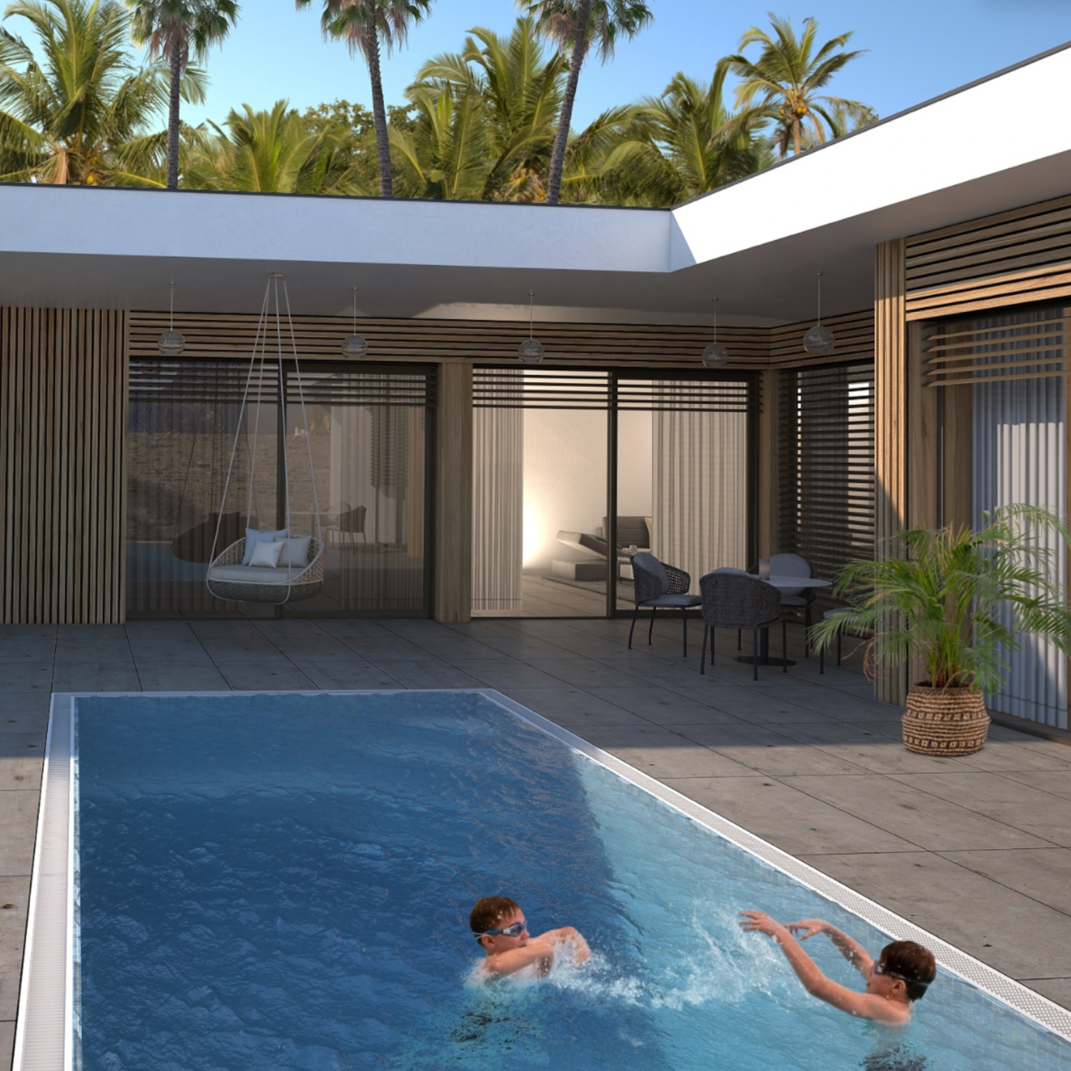 Infinity pool